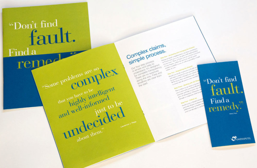 Corporate brochures